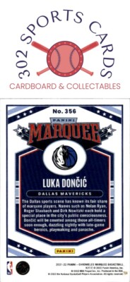 21-22 chronicles Luka Doncic PSA10