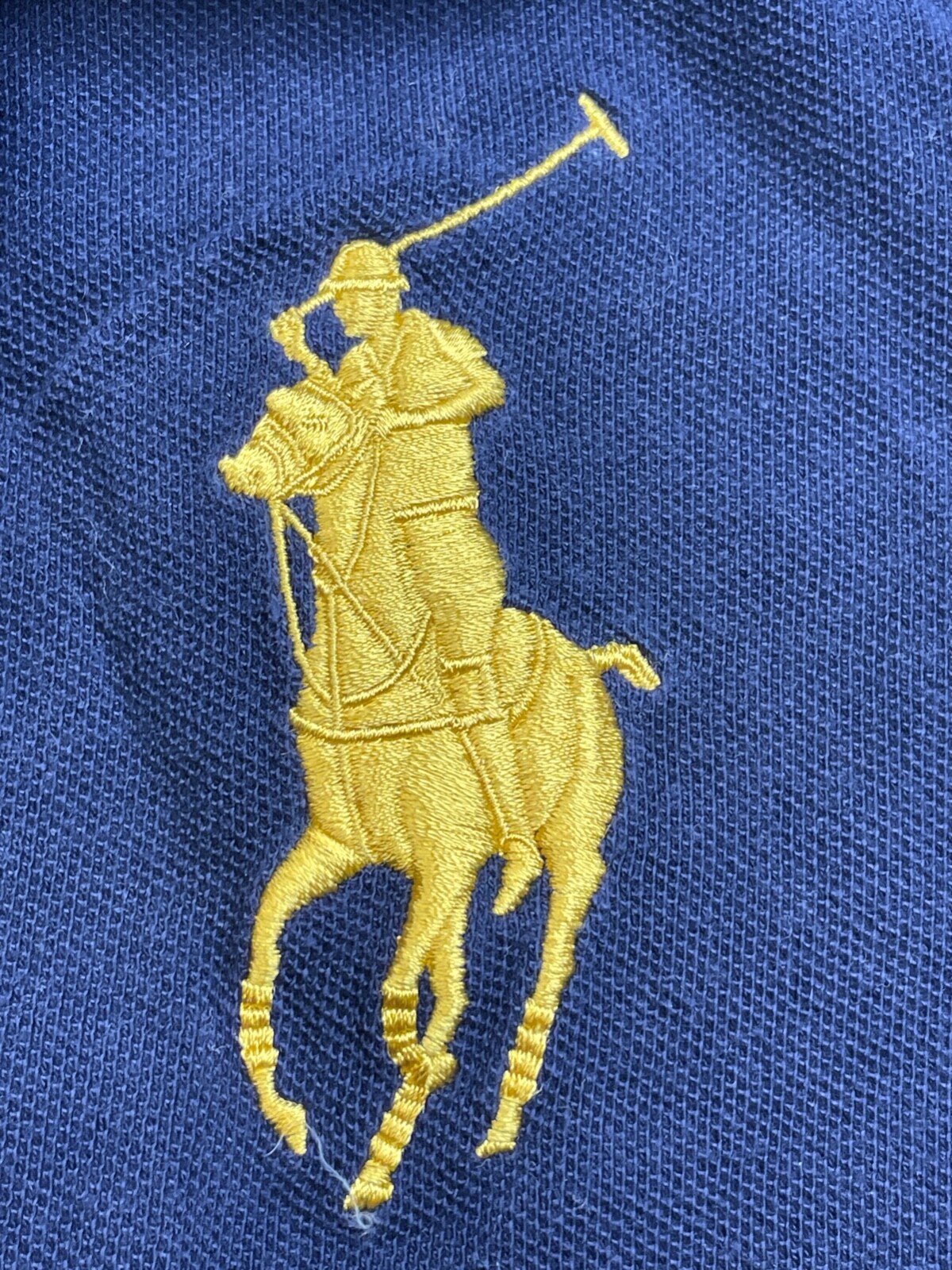 Polo Ralph Lauren 2008 Olimpiadi Ragazzi L The Skinny Polo Big Pony Blu Gioventù