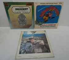 Sally Field Star Of The Flying Nun Vinyl, Bedknobs & Broomsticks, Dragnet