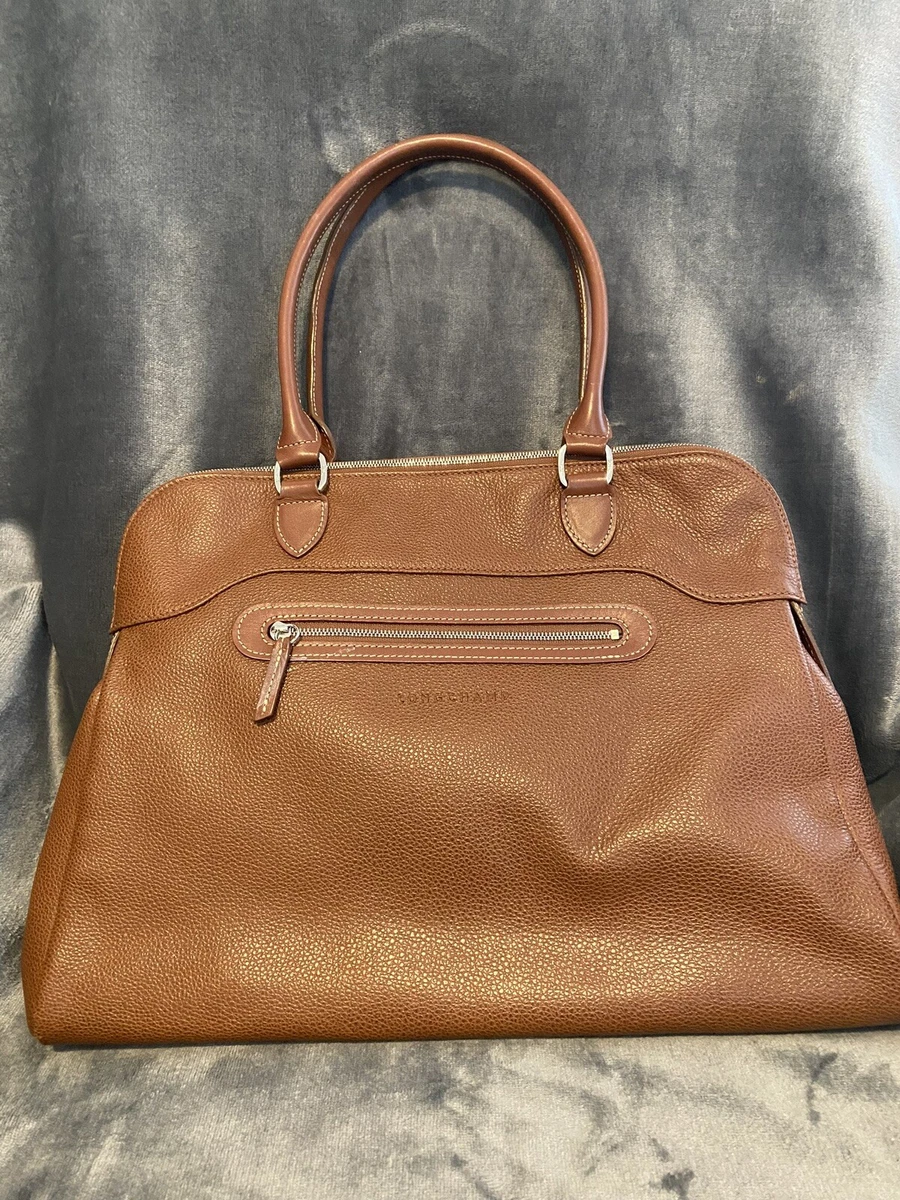 Sac longchamp marron clearance cuir