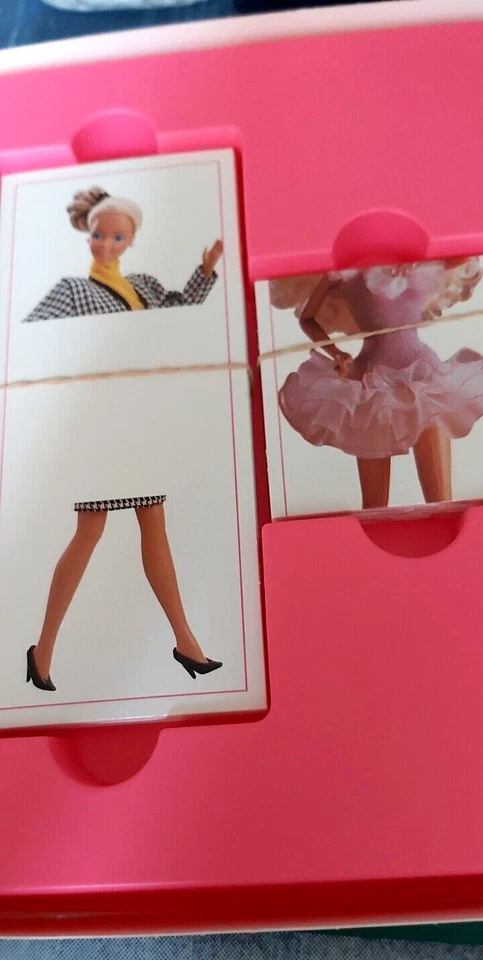 Mattel Barbie For Girls Fun Fashions A Memory Game Complete New Opened Box READ - Image 4 of 4