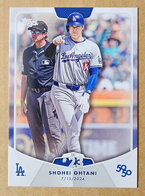 2024 Topps Shohei Ohtani 50/50 Stolen Base #23 SB #52 MVP