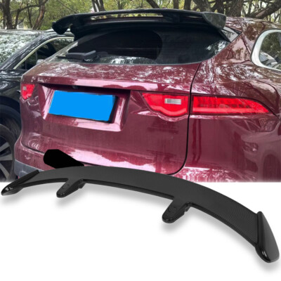 Carbon 52'' Rear Trunk Spoiler Wing Lip PRO Style For Jaguar F-Pace/I-Pace/E-Pace