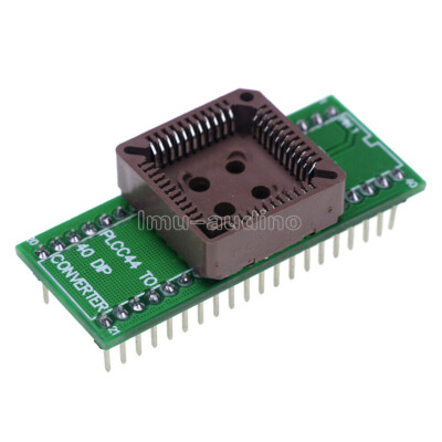 New PLCC44 to DIP40 EZ Programmer Adapter Socket Universal Converter