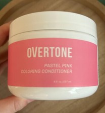 Overtone Pastel Pink Coloring Conditioner 8oz Vegan Sulfate Paraben Ammonia Free