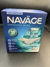 Navage SDG-2 Nasal Care Congestion Relief  & 30 SaltPods New