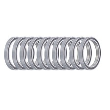 LABLT 6809-2RS 10× Double Rubber Seals 45mm Inner 58mm Dia 7mm OD Ball Bearing