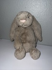 Jellycat Bashful Bunny Beige Original Medium Plush Rabbit Toy  11”
