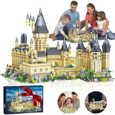 Diamant MOC Bausteine Mikroblöcke ✅ 6300+ Teile Magisches Schloss Modellbauset