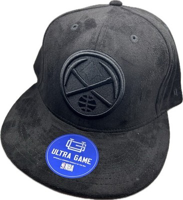 Denver Nuggets ULTRA GAME Officially Licensed Black Flatbill Snapback Hat - OSFA
