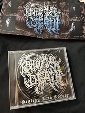 KRHOMA DEATH Grating Into Corpse CD 2016 Reissue Germany EU OSDM Rare TOD041disc