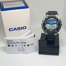 Casio AE-2000W World Time Digital Watch 200m ...