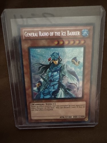 General Raiho of the Ice Barrier HA04-EN025 Hidden Arsenal 4-1st Edition 1st...