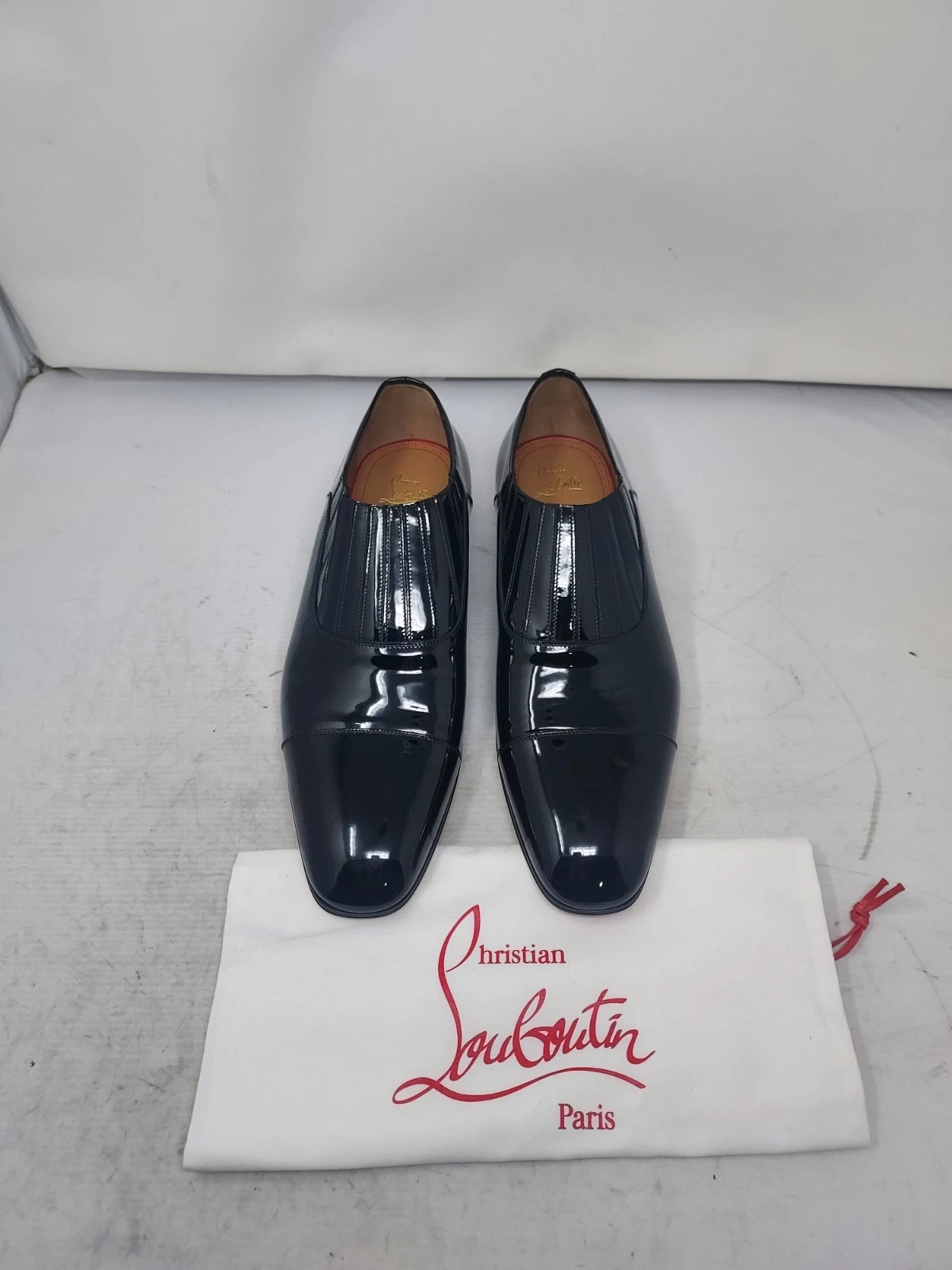 Christian Louboutin — Christian Louboutin Greg on EU 45 US 12 NEW MENS Flat Patent Leather Shoe