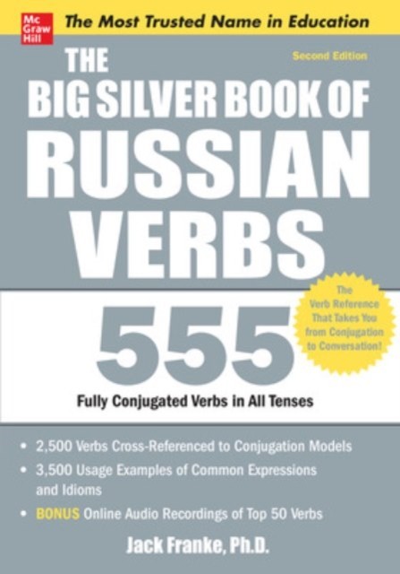 The Big Silver Book of Russian Verbs 2nd Edition by Jack Franke PAPERBACK