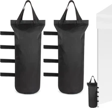 2PACK Canopy Weight Bags - 54 LBS Load Capacity Sand Bags for Canopy Tent Legs, 
