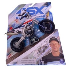 SX SUPERCROSS MOTORCYCLE 1:10 SHANE MCELRATH Dirt Bike Toy