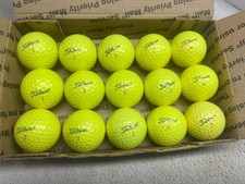15 MINT Titleist TruFeel Yellow golf balls AAAAA