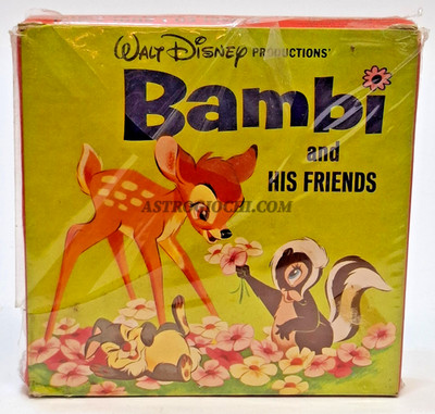 SUPER 8 WALT DISNEY CINECASA BAMBI E I SUI AMICI NEW IN SEALD BOX VINTAGE '70