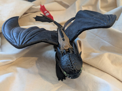 Night Fury How To Train Your Dragon Toothless Spin Master 16 Zoll Funktionierend