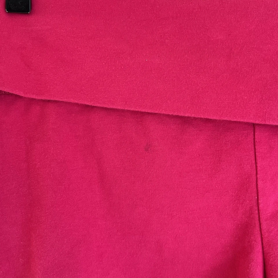 Pantalones Cortos de Yoga Hollister Plegable Y2K Rosa Para Mujer’s M Lg Logo Foto 2 de 4