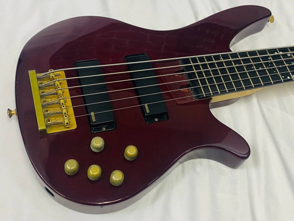 Electric Bass Guitar Yamaha RBX6JM John Myung Model Ruby Red 6