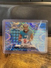 Brian Thomas Jr. Panini Mosaic Rookie NFL Debut Insert Card 282.