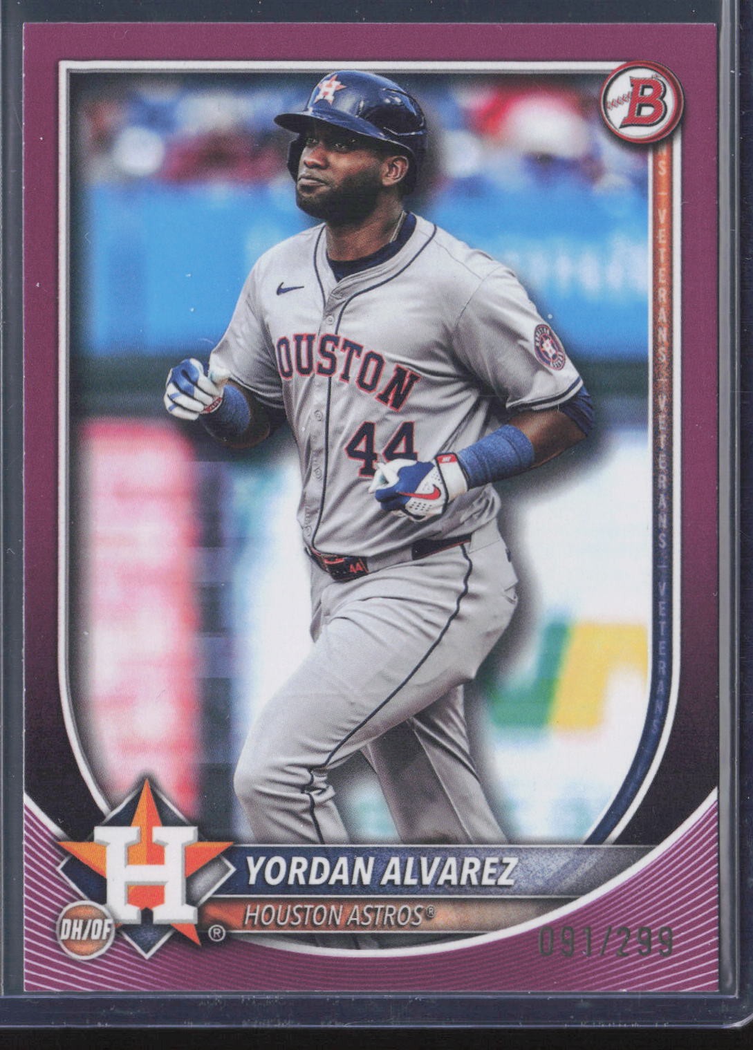 2025 Bowman Prospects Quinn Mathews #BP-25 Fuchsia Parallel /299 Rookie Card