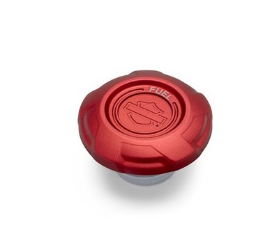 Harley-Davidson Durable Red Anodized Redline Fuel Cap 61100214 | eBay