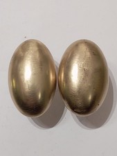 ANCIENNE POIGNEE DE PORTE EN LAITON VINTAGE