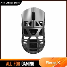 ATK Fierce X Wireless Gaming Mouse – 42g Magnesium Alloy PAW3950 Ultra 8KHz