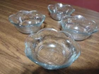 Anchor Hocking Savannah Scalloped Edge Embossed/Salad Bowls - Set of 4