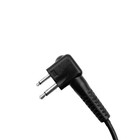 Headset 2 Way Radio Earpiece Transmission Stainless Spring Clip For Easy Wearing