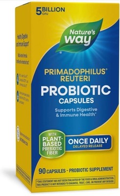 Nature's Way Primadophilus Reuteri Probiotic, Supports Digestive & Immune... 