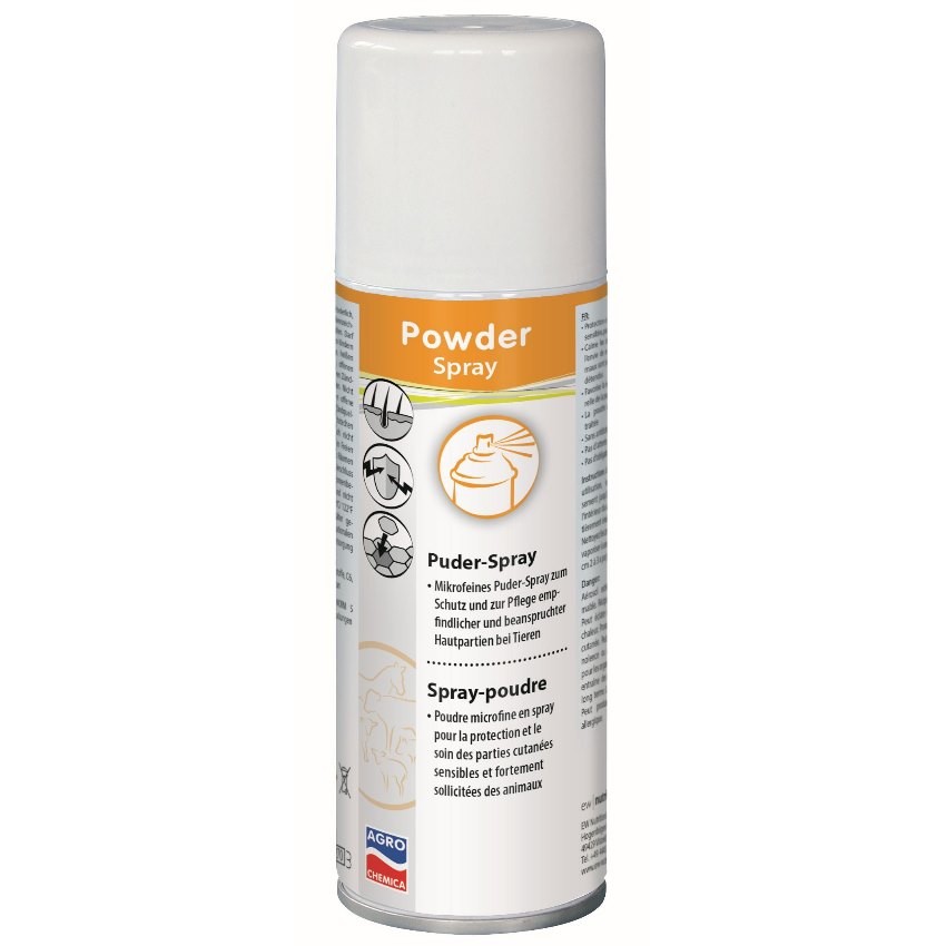 Kerbl Puder Spray 200 ml Powder Spray Kühe Regeneration Haut Schutz Juckreiz