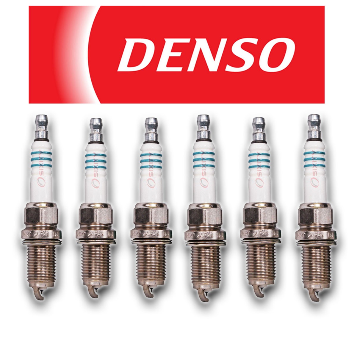 Genuine Denso IRIDIUM POWER IK16 Spark Plugs 6-PCS 5303 Turbo
