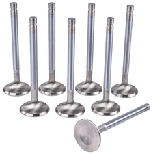 JEGS 514156 Stainless Steel Exhaust Valves for SB Chevy, Set of 8-1.500 in.