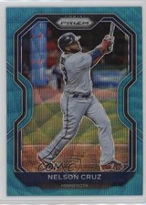 2021 Panini Prizm Tier II Teal Wave Prizm Nelson Cruz #200 10ou