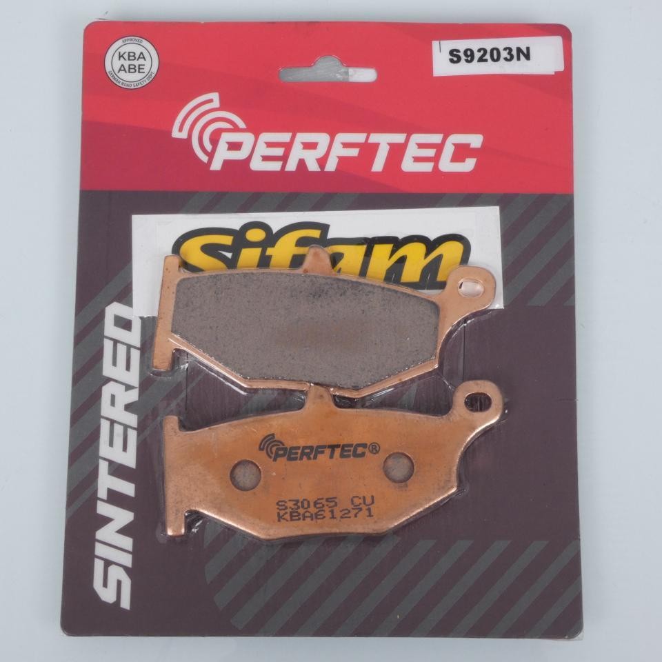 Plaquette de frein Perftec arriere en metal fritte pour Suzuki DL 1000 V-Strom XT ABS