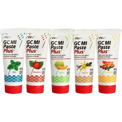 GC MI Paste Plus Recaldent 1 Tube 40 g, verschiedene Geschmacksrichtungen