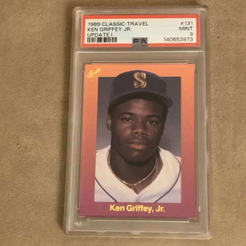Classic Games 1989 Ken Griffey Jr #131 Rookie PSA 9 Baseball Card