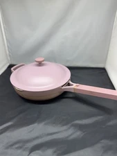 Our Place Always Pan 2.0 / 10.5” Pink Ceramic Nonstick Pan w Lid