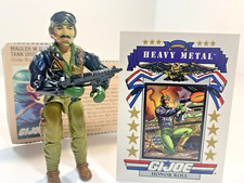 VINTAGE GI JOE ARAH HEAVY METAL 1985 COMPLETE...