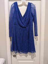 Davids Bridal Blue Dress NWT - Orig price 119.00