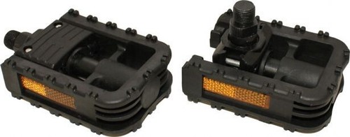 BICYCLE FOLDING PEDALS PAIR 1/2" SPINDLE E-BIKE - Picture 2 of 4