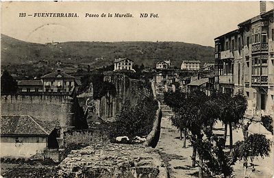 CPA AK Espagne FUENTERRABIA - Paseo de la Murella (317920)