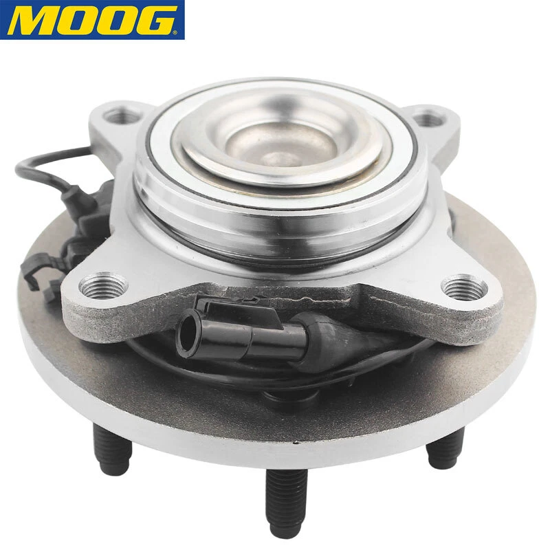 Cojinete y buje de rueda delantera MOOG para Ford Expedition Lincoln Navigator 2003-06 ABS Foto 4 de 4