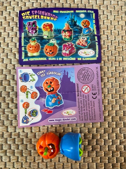 Ü-Ei Halloween C-H-2 Conny der Kürbiskopf mit BZ Saison 2004/05