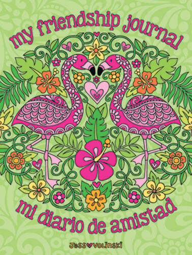 Notebook Doodles My Friendship Journal Mi Diario de Amistad Bilingual Guided Journal by Jess Volinski 2020 Hardcover-image