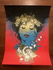 The Cure Poster Smoothie King Center New Orleans Louisiana First Edition 5/10 23